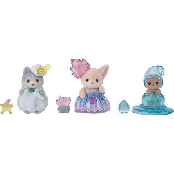 EPOCH Sylvanian Families – Fairy Forest Puppenset mit 3 Feenfreunden ab 3 Jahren