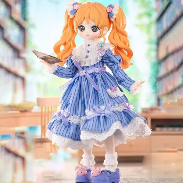niannyyhouse BJD Blind Box : figurines articulées 1/12 avec vêtements colorés, ensemble de 6 pièces