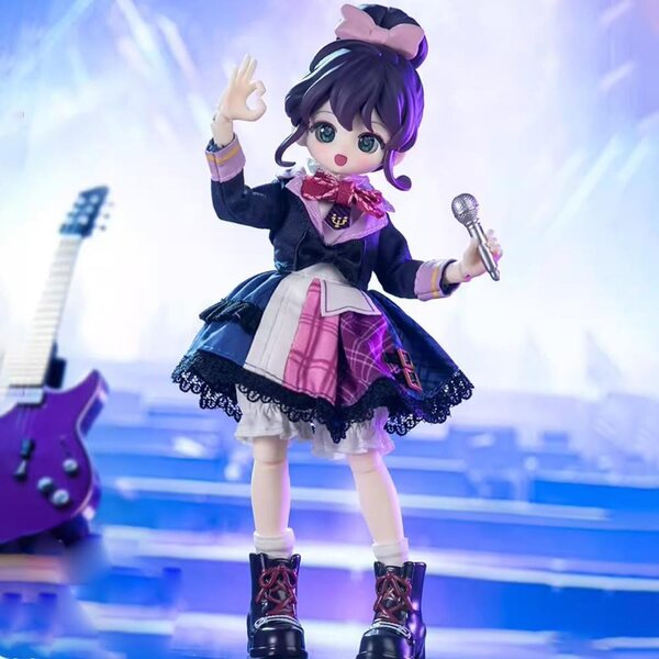 niannyyhouse BJD Blind Box : figurines articulées 1/12 avec vêtements colorés, ensemble de 6 pièces