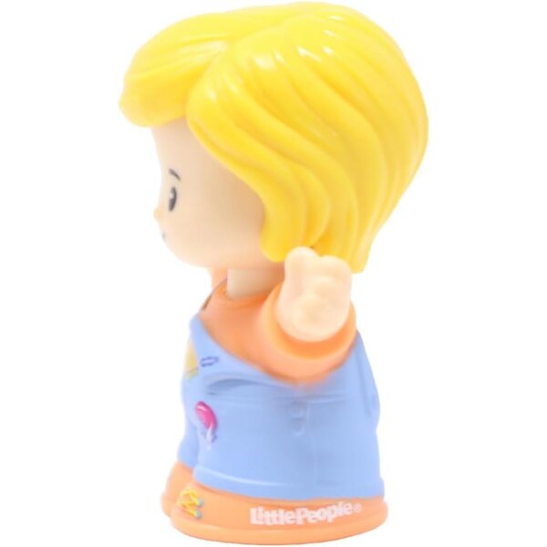 Ricambio originale Fisher-Price Little People Girl bionda per set HXH05