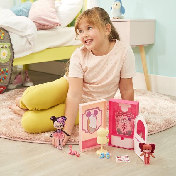 Disney Sweet Seams Minnie Mouse & Fifi 6" weiche Puppe mit Deluxe-Set