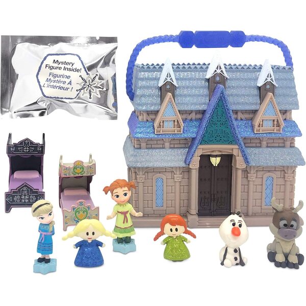Disney Animators' Collection Littles Arendelle Castle Set Gioco Frozen 10 pezzi