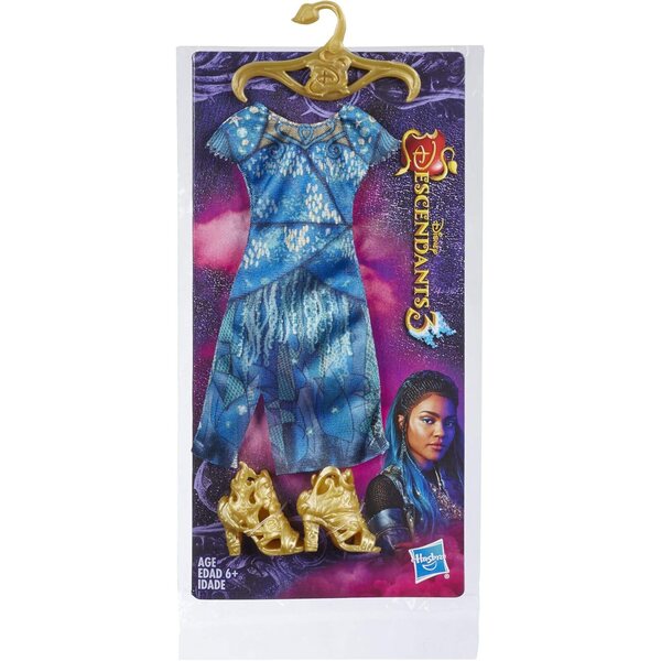 Disney Descendants Uma Fashion Pack – Puppenkleid und Schuhe inspiriert von Descendants 3