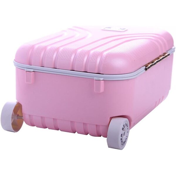 Valigetta da Viaggio Rosa per Bambole 18 Pollici, Custodia Accessori Bambole Uterui