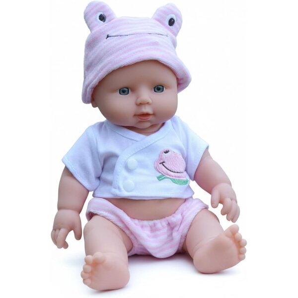 Jorzer Baby Doll realistische weiche Vinylpuppe 30 cm für Mädchen ab 3 Jahren