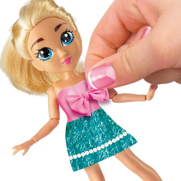 Shimmer 'N Sparkle Magic Fashion Doll Studio per creare moda personalizzata
