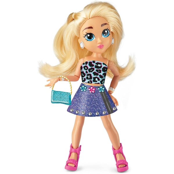 Shimmer 'N Sparkle Magic Fashion Doll Studio per creare moda personalizzata