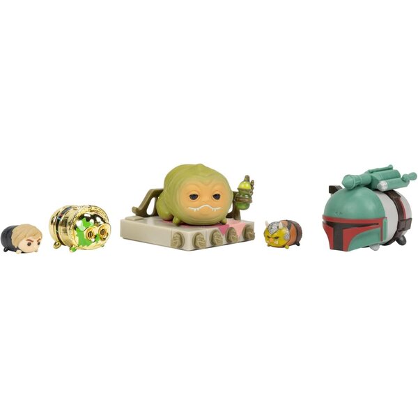Disney Tsum Tsum Star Wars Jabba's Palace Deluxe mit stapelbaren 7-cm-Figuren