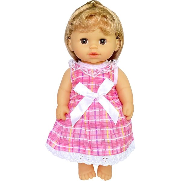 6er-Set Kleidung für Puppen 25–30 cm – sichere und handgefertigte Puppenkleidung