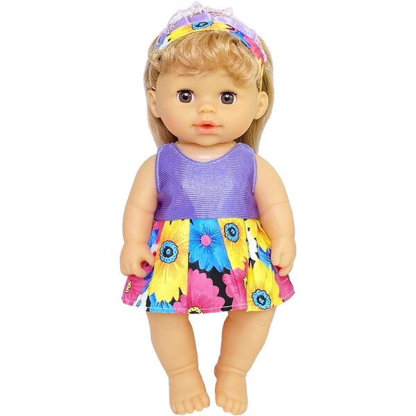 6er-Set Kleidung für Puppen 25–30 cm – sichere und handgefertigte Puppenkleidung