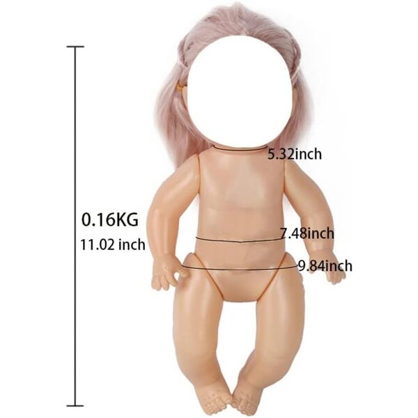 6er-Set Kleidung für Puppen 25–30 cm – sichere und handgefertigte Puppenkleidung