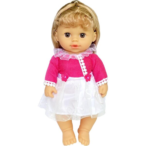 6er-Set Kleidung für Puppen 25–30 cm – sichere und handgefertigte Puppenkleidung