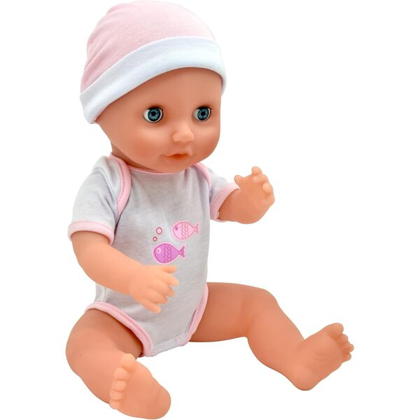 Dollsworld Spielset mit Puppe, Zubehör und Fütterungsset für Kinder
