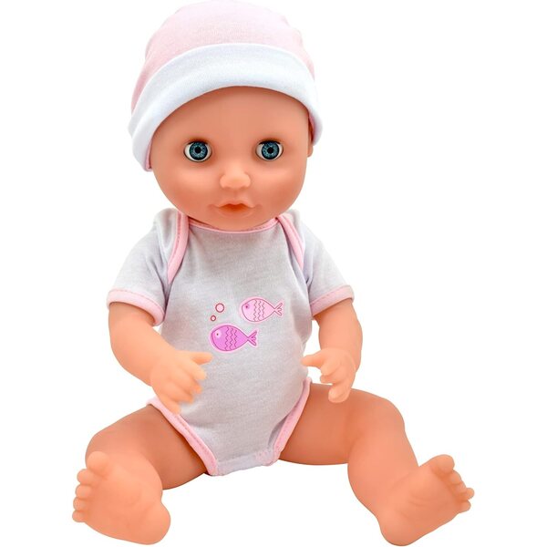 Dollsworld Spielset mit Puppe, Zubehör und Fütterungsset für Kinder