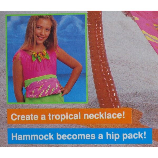 Barbie Hawaiian Fun Hammock Hideaway Playset con Accessori Tropicali 1990