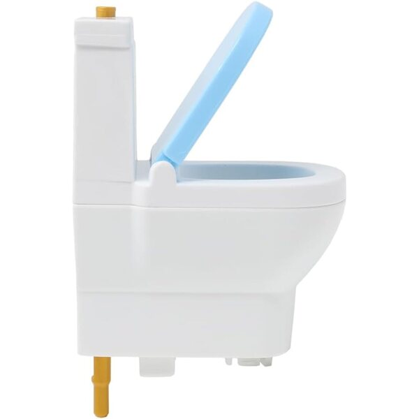 WC elettronico di ricambio per Barbie Dreamhouse Dollhouse Playset HMX10