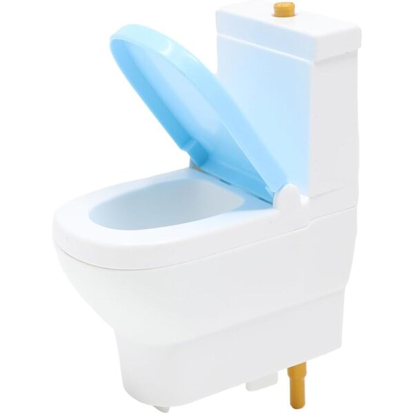 WC elettronico di ricambio per Barbie Dreamhouse Dollhouse Playset HMX10