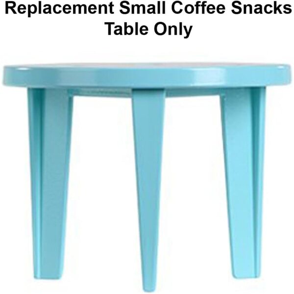 Tavolino da caffè e snack ricambio per Barbie Dreamhouse HMX10 - colore foglia di tè