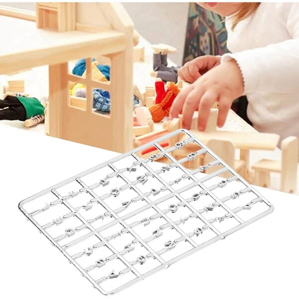 Numeri e Lettere per Casa delle Bambole HEEPDD 10x6,5 cm Accessorio Decorativo