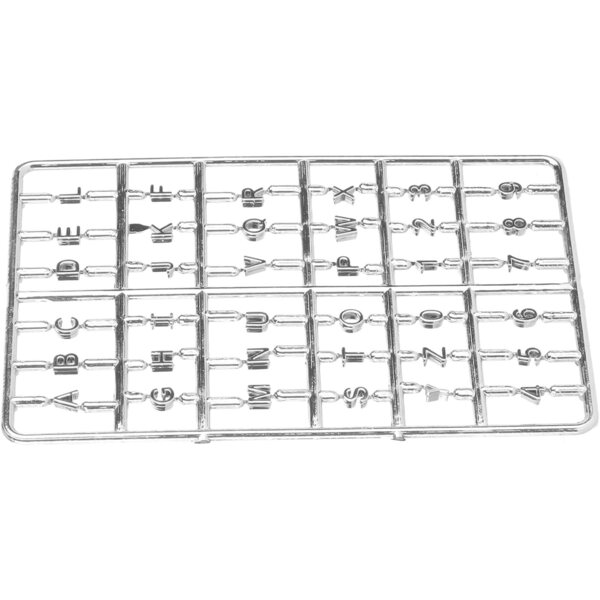 Numeri e Lettere per Casa delle Bambole HEEPDD 10x6,5 cm Accessorio Decorativo