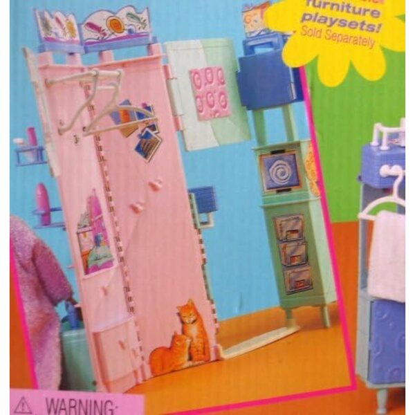 Barbie All Around Home Badezimmer-Set mit Badewanne, Waschbecken und komplettem Zubehör