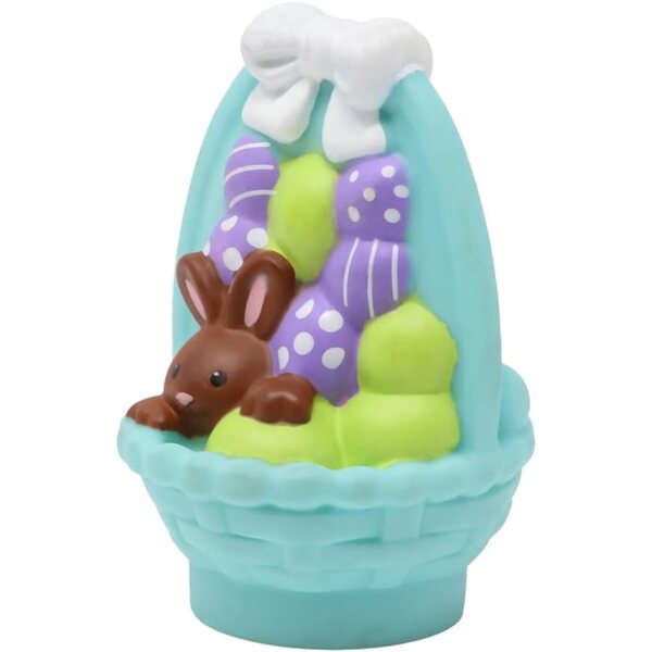 Cestino pasquale ricambio Fisher-Price Little People con coniglietto e uova colorate
