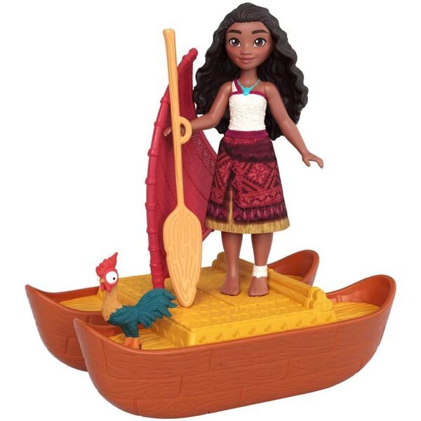 Mattel Moana 2 Spielset „Moana und Lotus“ mit Zubehör für Kinder ab 3 Jahren