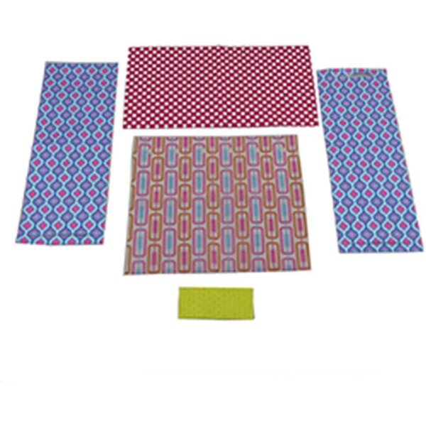 Ricambi originali Barbie Camper: tenda doccia, coperta, 2 amache e asciugamano