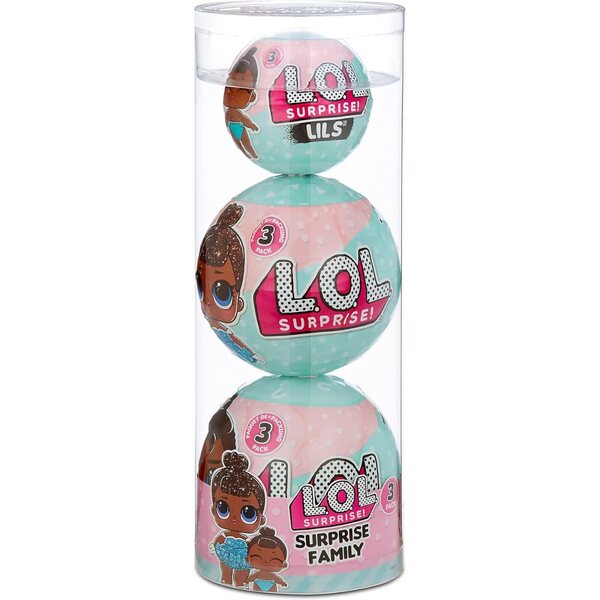 L.O.L. Überraschung! 3er-Pack Miss Baby Family – Sammelpuppen mit Überraschungen und lustigem Auspacken