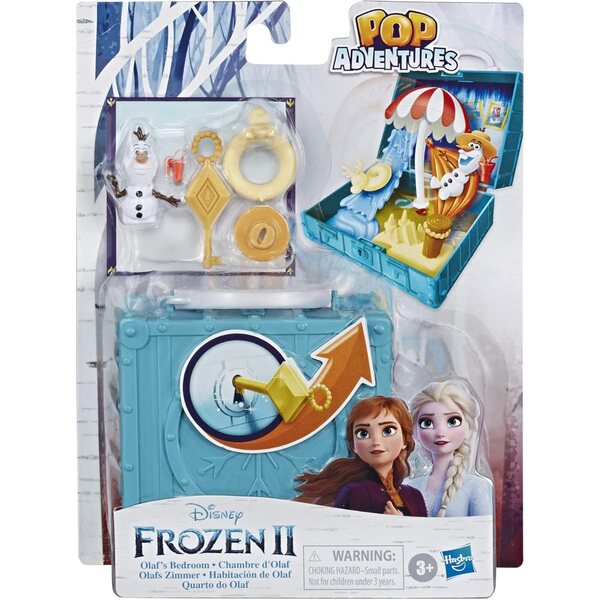 Disney Frozen Pop Adventures Olafs Schlafzimmer – Spielset mit Puppe und Zubehör