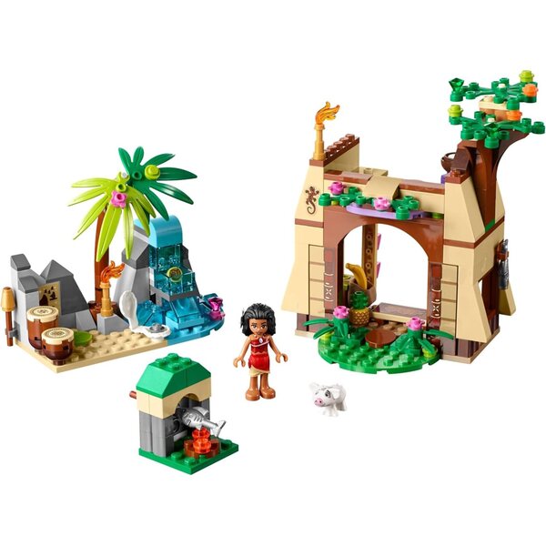LEGO Disney Moana 41149 – Vaiana-Inselabenteuer mit Mini-Puppe und Pua