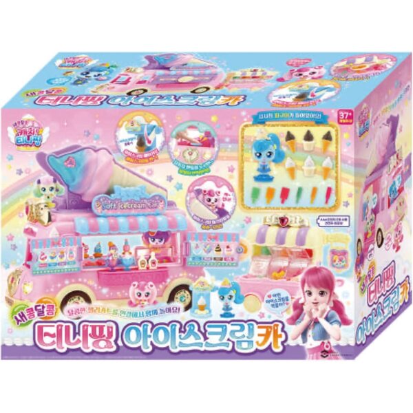 Catch Teenieping Shashaping Ice Cream Spielset mit Mini-Dessert-Zubehör