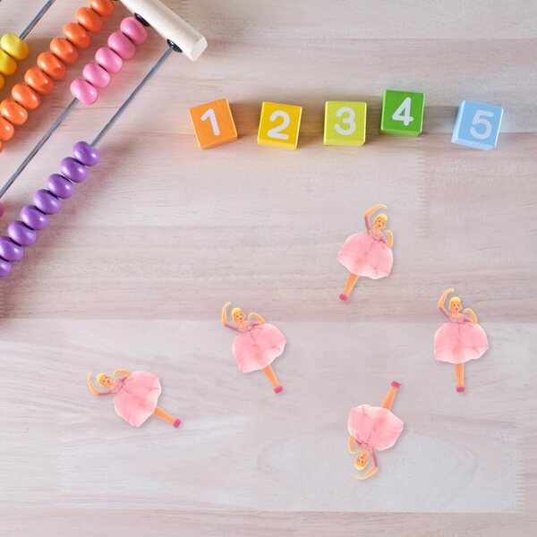 BESPORTBLE Set 5 Bambole Ballerina Rosa per Carillon, Decorazioni Realistiche e Raffinate