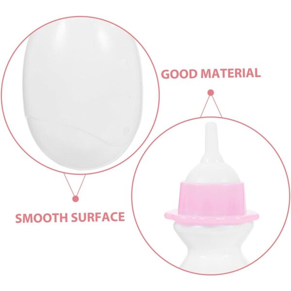 Beaupretty 10 Bottiglie Miniatura per Bambole Neonate, Resistenti e Colorate