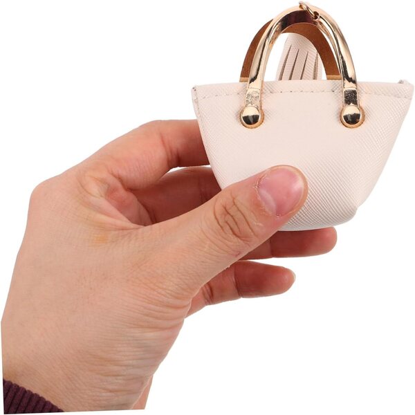 Mini Borsetta in PU Artificiale per Bambole, Morbida e Versatile da 7 cm