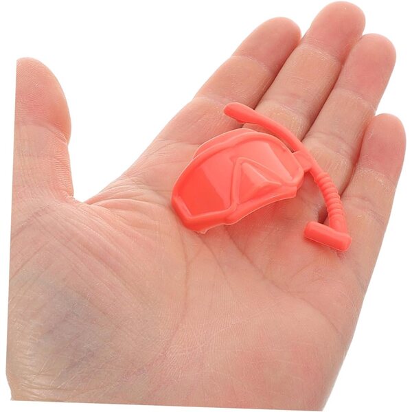 Mikinona 6 set attrezzatura subacquea per bambole con bombola e pinne, colori assortiti