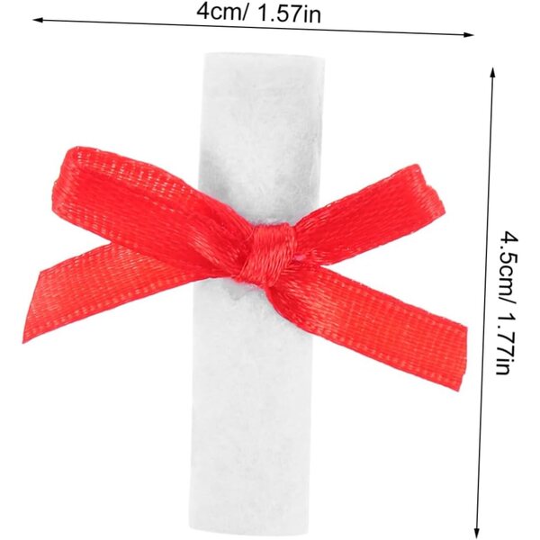 Garneck Mini Certificati di Laurea per Bambole - Set 10 pezzi Riutilizzabili Decorativi