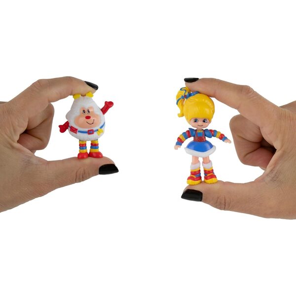 Mikrofiguren-Set Rainbow Brite und Twink World's Smallest – 2-teilige Kollektion