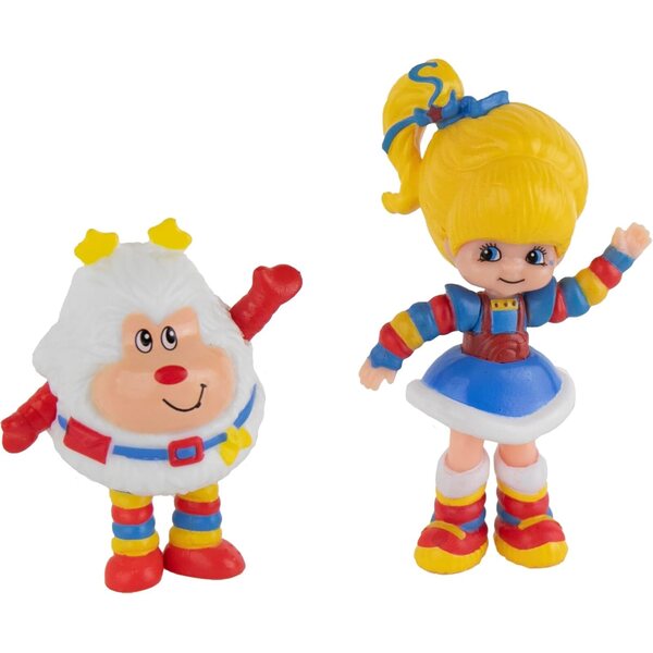 Mikrofiguren-Set Rainbow Brite und Twink World's Smallest – 2-teilige Kollektion