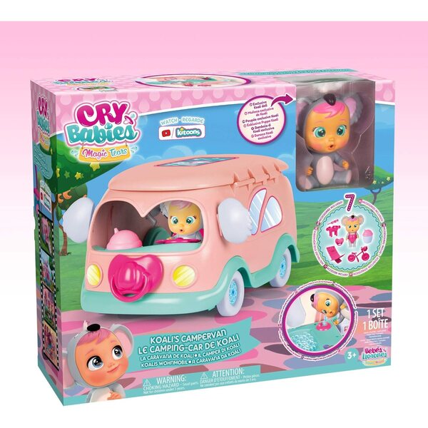 Koalis Cry Babies Magic Tears Camper mit Zubehör und magischem Whirlpool