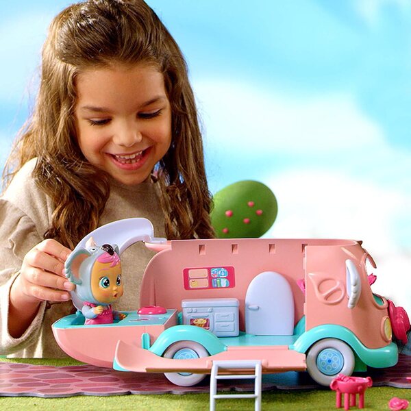 Koalis Cry Babies Magic Tears Camper mit Zubehör und magischem Whirlpool