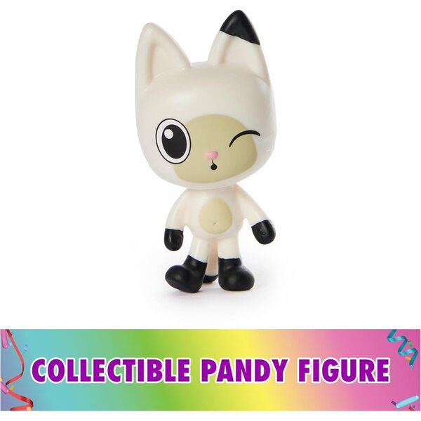 Gabby's Dollhouse Balcony Pandy Panda mit Überraschungsspielzeug und Zubehör