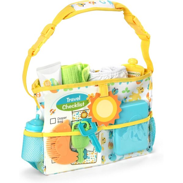 Melissa & Doug Mine to Love Reiseset für Puppen, 17-teilig, perfekt für Kinder ab 3 Jahren