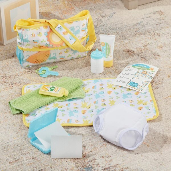 Melissa & Doug Mine to Love Reiseset für Puppen, 17-teilig, perfekt für Kinder ab 3 Jahren