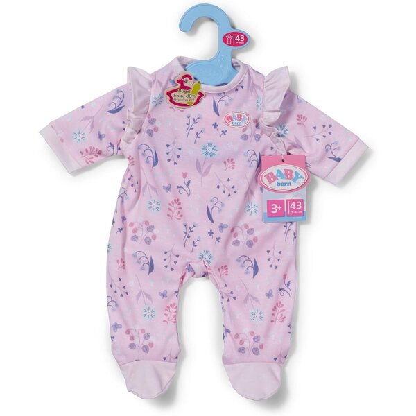 BABY born Pelele Bosque pre bábiky 43 cm s mäkkými volánovými rukávmi