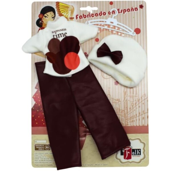Ensemble de vêtements de poupée folklorique original, fait à la main pour poupées de 40 à 41 cm, édition limitée.