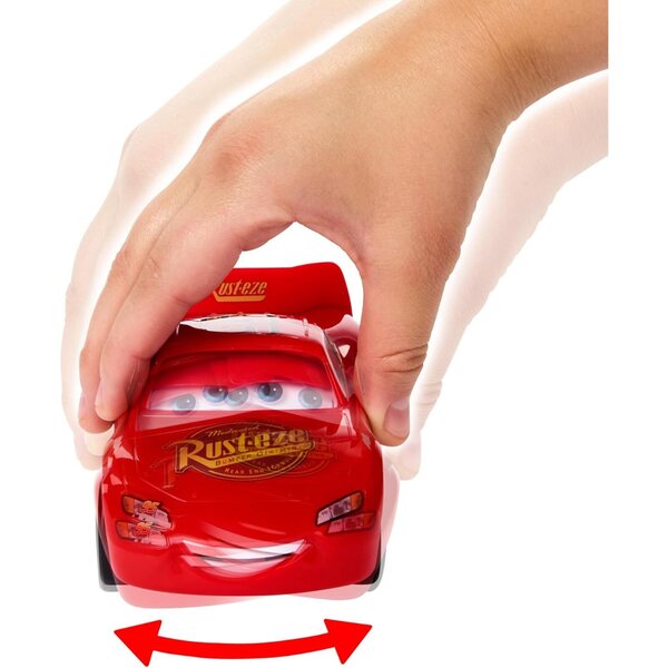 Mattel Disney Pixar Cars Rayo McQueen Beweegbaar speelgoed Geanimeerde ogen en mond +4 jaar