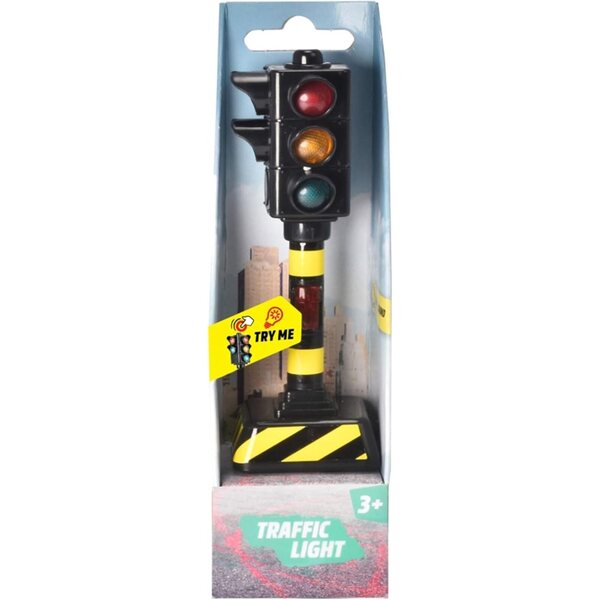 Dickie Tricolor Ampelspielzeug, Lichter und Geräusche, 12 cm, für Kinder