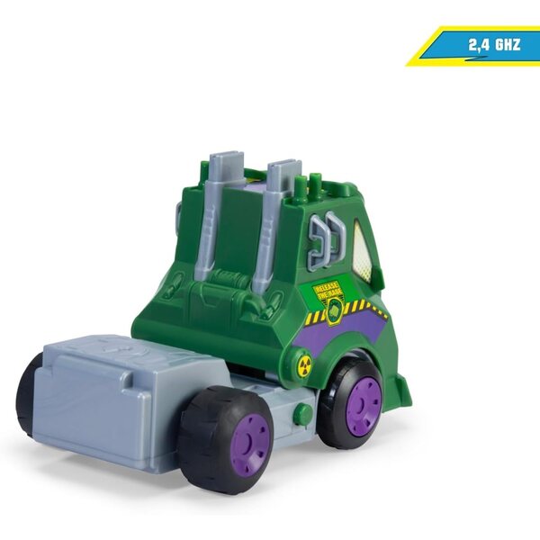 Rádiem řízené vozidlo Hulk Smash-Up 1:24 – Transformace a realistické zvuky Marvel