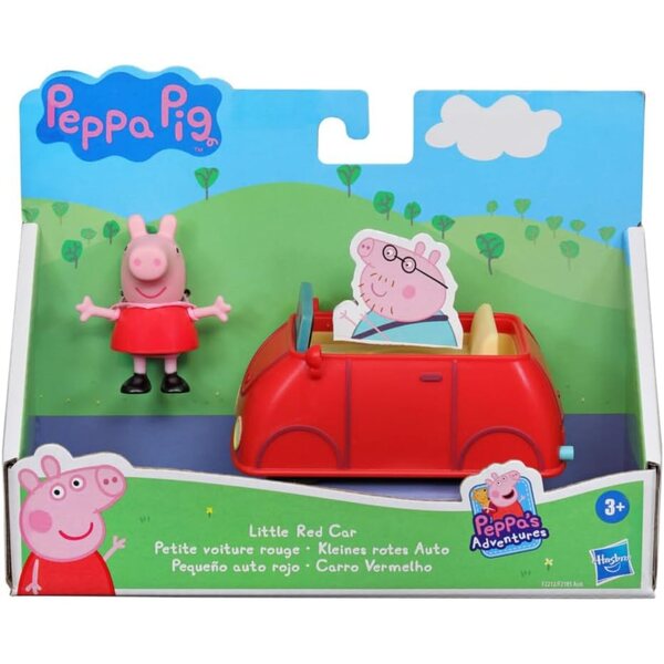 Peppa Pig Little Red Car - Vzdělávací a kreativní hra pro děti ve věku 3+ let